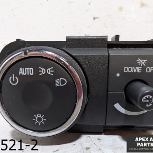 OEM 2013-2017 Chevrolet Traverse 3.6L Headlight Control Switch 25779037