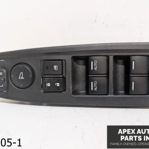 OEM 2011-2012 Honda Accord 2.4L Sedan Driver Master Window Lock Switch Black