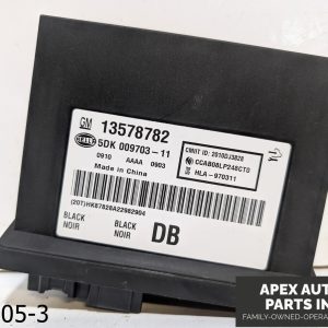OEM 2013-2018 Cadillac ATS 2.0L door locking anti theft control module