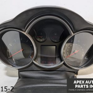 OEM 2011-2015 Chevrolet Cruze 1.8L Speedometer MPH Cluster W Trim Cover