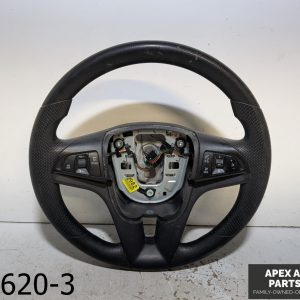 OEM 2013-2016 Chevrolet Trax 1.4L Black Vinyl Steering Wheel Bluetooth & Audio