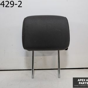 OEM 2004 Nissan Titan 5.6L Rear Left Right Headrests Black Cloth