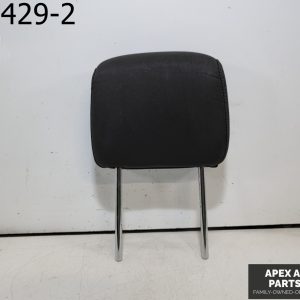 OEM 2004 Nissan Titan 5.6L Rear Left Right Headrests Black Cloth