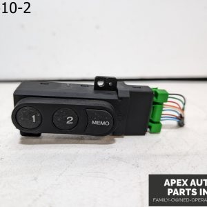 OEM 2005 Acura RL 3.5L Front Left Driver Seat Memory Control Switch Button Black