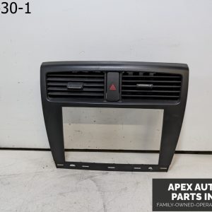 OEM 2008 Suzuki XL7 3.6L Dash Radio Trim Bezel w/ A/C Heater Air Vent