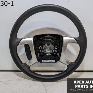 OEM 2008 Suzuki XL7 3.6L Black Leather Steering Wheel Cruise Audio