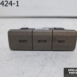 OEM 2003 Lincoln Aviator 4.6L Info Setup Reset Switch Control