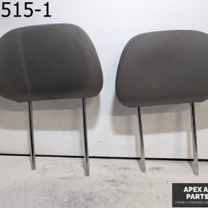 OEM 2005 Ford Freestyle 3L PAIR GRAY CLOTH FRONT SEAT HEADRESTS
