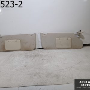 OEM 2009 Dodge Avenger 2.0L Left Right Sun Visor LH RH Set