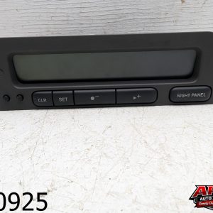 OEM 2003 Saab 9-3 Dash Information Radio Clock Display