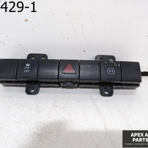 OEM 2010 Dodge Journey 3.5L Hazard & Invertor Combo Switch Panel 68018744AC