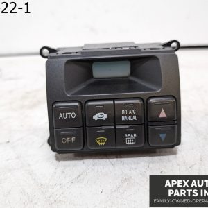 OEM 2005 Acura MDX 3.5L Heater AC Climate Control Fan Switch