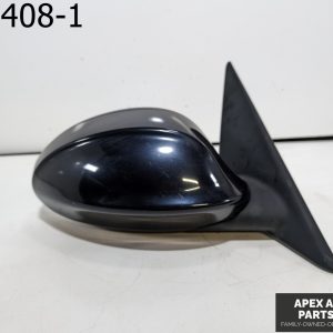 OEM 2007 BMW 328i 3.0L Passenger Side View Power Door Mirror Black