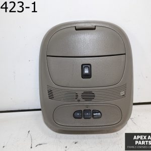 OEM 2004 GMC Envoy 4.2L Overhead Console w/ Sunroof Homelink Switch