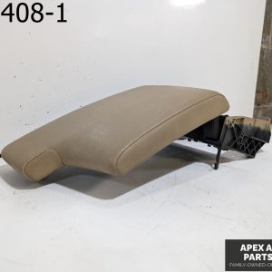 OEM 2007 BMW 328i 3.0L Center Console Armrest Cover Saddle Beige Leather