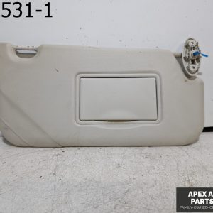 OEM 2012 Ford Focus 2L Interior Overhead Right Passenger Illuminated Sun Visor