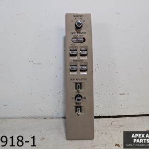 OEM 1995 Cadillac Deville 4.9L Left Driver Side Power Window Seat Master Switch