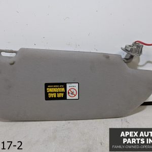 OEM 2001-2007 Volvo V70 2.4L Tan/Beige Cloth Right Passenger Sun Visor