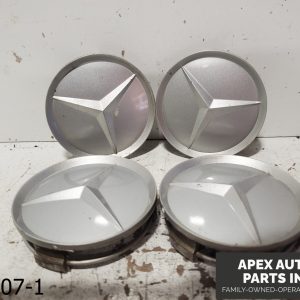 OEM 2002-2005 Mercedes ML500 Painted Wheel Center Hub Caps 2204000125 SET OF 4