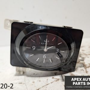 OEM 2004-2010 Infiniti QX56 5.6L Clock 25810-8S001