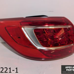 OEM 2011-2013 Kia Sportage 2.4L Halogen Tail Light Left Outer Red Lens