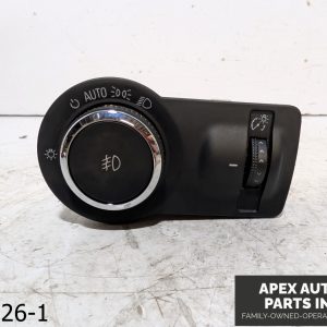 OEM 2011-2013 Buick Regal 2.0L Headlamp Headlight w/ Foglight Switch