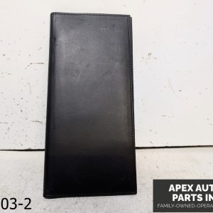 OEM 1996-1999 Mercedes E320  Owner's Manual Book Case Black CASE ONLY