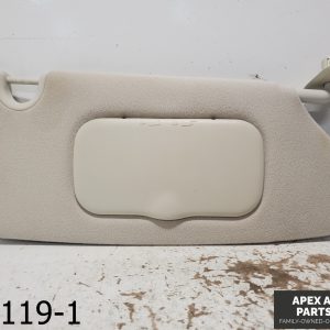 OEM 2004-2008 Chrysler Pacifica 4.0L Passenger Right Side Sun Visor Beige Cloth