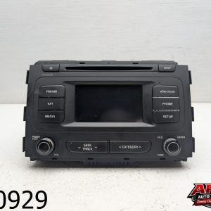 OEM 2015 Kia Sedona 3.3L Radio Cd Bluetooth Sat MP3