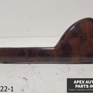 OEM 2004-2006 BMW X5 4.4L Dash Wood Trim Light Grain Molding Right