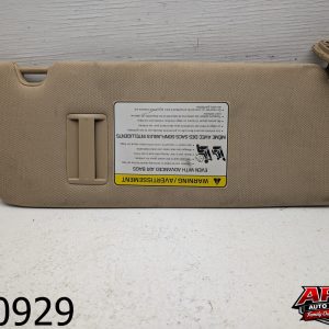 OEM 2015 Kia Sedona 3.3L Driver Left Side Sun Visor Lighted