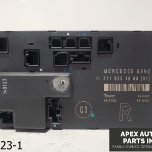OEM 2003-2006 Mercedes E500 5.0L Front Right Door Control Module Unit 2118201685