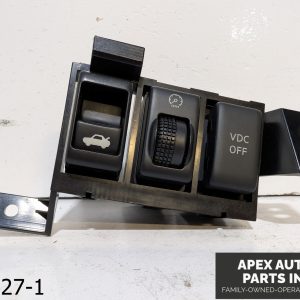OEM 2003-2006 Infiniti Front Left Dash Trunk Release VDC OFF Light Dimmer Switch