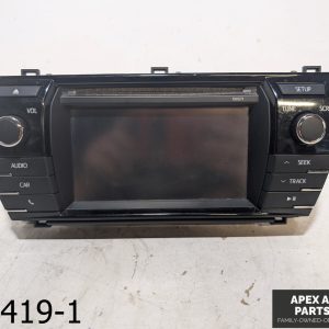 OEM 2014-2016 Toyota Corolla 1.8L Radio Display Receiver