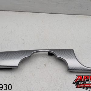 OEM 2007 Mini Cooper 1.6L Left Driver Dash Trim Silver Cover Bezel