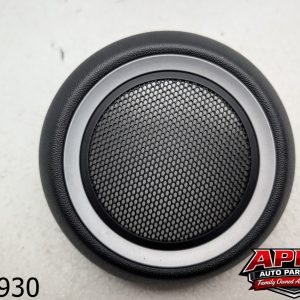 OEM 2007 Mini Cooper 1.6L Door Lower Speaker Grille Silver