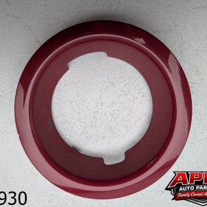 OEM 2007 Mini Cooper 1.6L Fuel Filler Insert Cover Chili Red