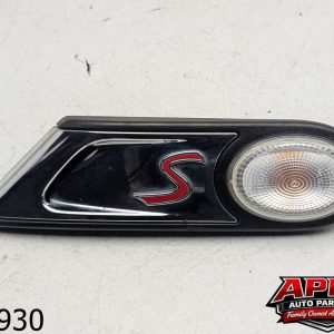 OEM 2007 Mini Cooper 1.6L FRONT LEFT SIDE FENDER TURN SIGNAL LIGHT CHROME