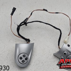 OEM 2007 Mini Cooper STEERING WHEEL RADIO PHONE CRUISE CONTROL SWITCH GRAY SET