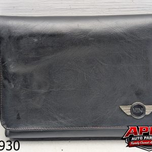 OEM 2007 Mini Cooper 1.6L Owners Manual Set With Leather Case