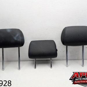OEM 2011 BMW 528i 3.0L REAR 2ND SECOND ROW SEAT HEADREST HEAD REST SET OF 3