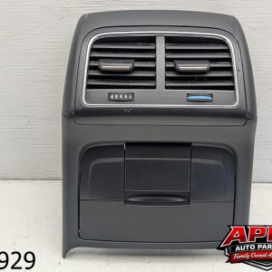 OEM 2010 Audi A4 2.0L rear center heater AC air vent panel