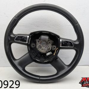 OEM 2010 Audi A4 2.0L LEATHER WRAPPED STEERING WHEEL INTERIOR