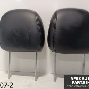 OEM 2005-2008 Saab 9-7X 4.2L FRONT SEATS HEADRESTS HEAD RESTS LEATHER BLACK
