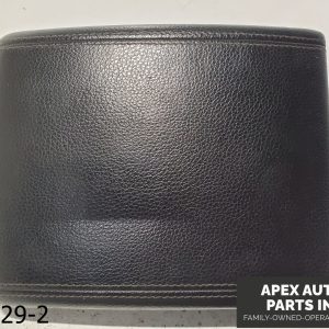 OEM 2011-2015 Jaguar XF 5.0L Center Console Black Leather Armrest Lid Cover