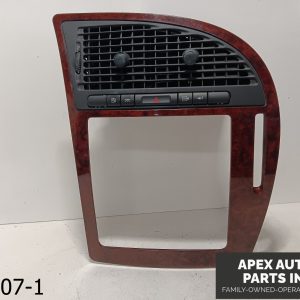 OEM 2005-2008 Saab 9-7X 4.2L Dash Radio Stereo Display Trim Panel Bezel Wood