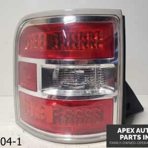 OEM 2009-2012 Ford Flex 3.5L LEFT DRIVER TAIL LIGHT SILVER BOARDER TRIM