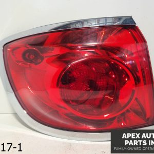OEM 2007-2012 Buick Enclave 3.6L Driver Tail Light Quarter Panel Mounted