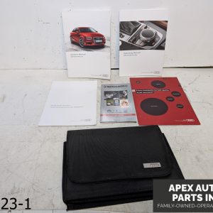 OEM 2015-2016 AUDI A3 1.8L CASE FOR OWNER'S OWNERS MANUAL USER GUIDE