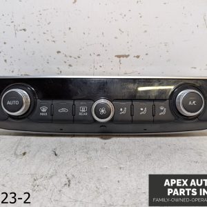 OEM 2015-2016 AUDI A3 1.8L FRONT HEATER A/C TEMPERATURE CLIMATE CONTROL PANEL
